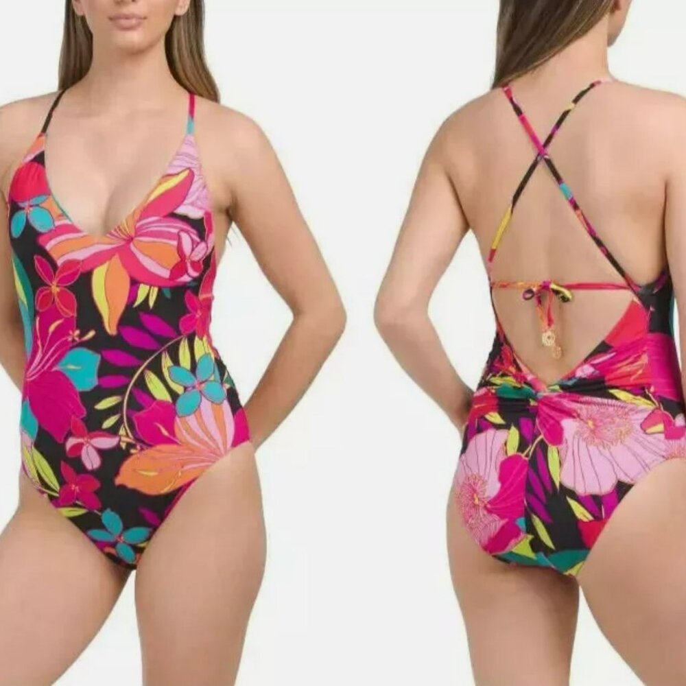 TRINA TURK SOLAR One Piece Swimsuit - Picture 2 of 11